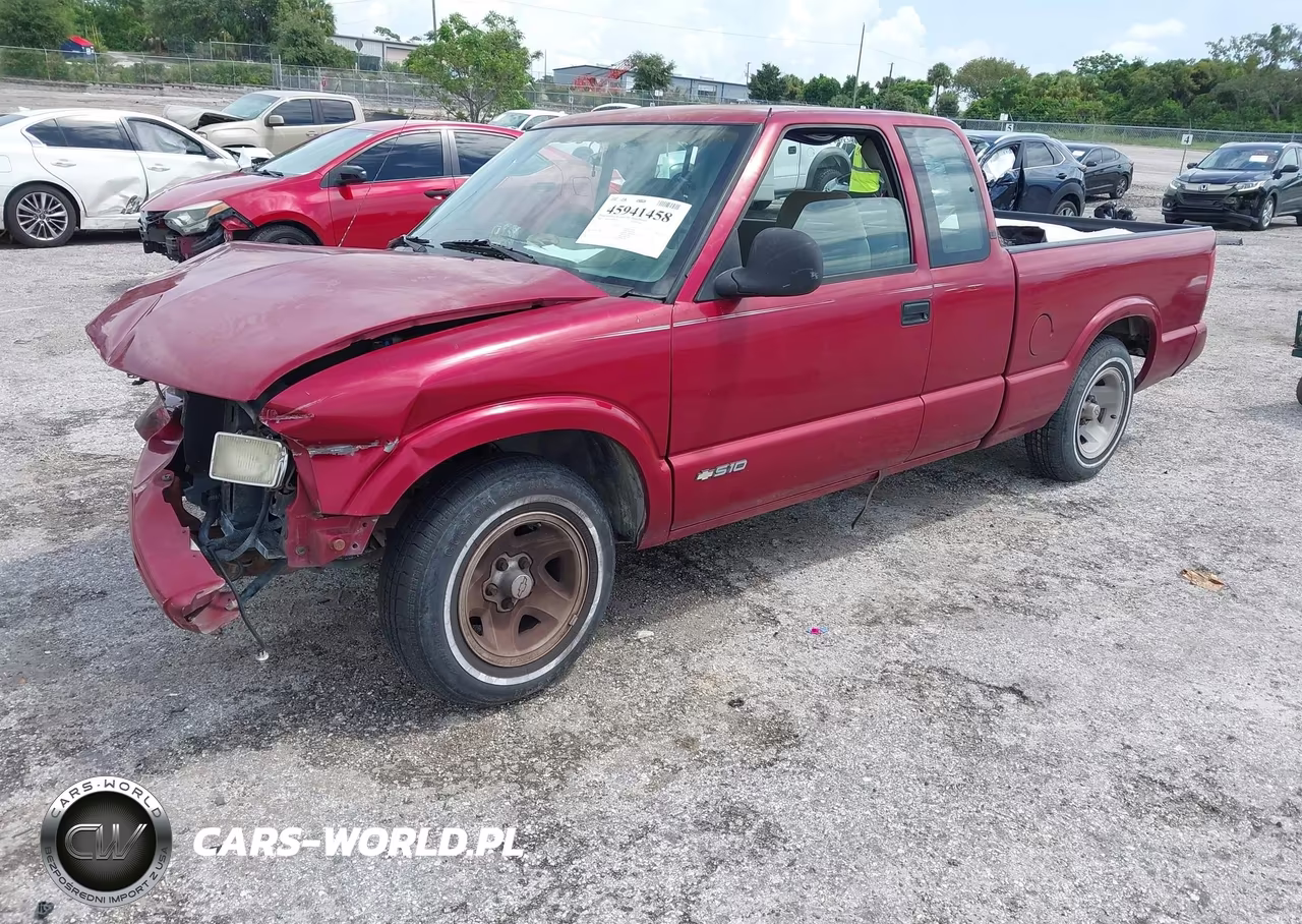 1996 Chevrolet S Truck S10 VIN:1GCCS19XXT8194314 - 2