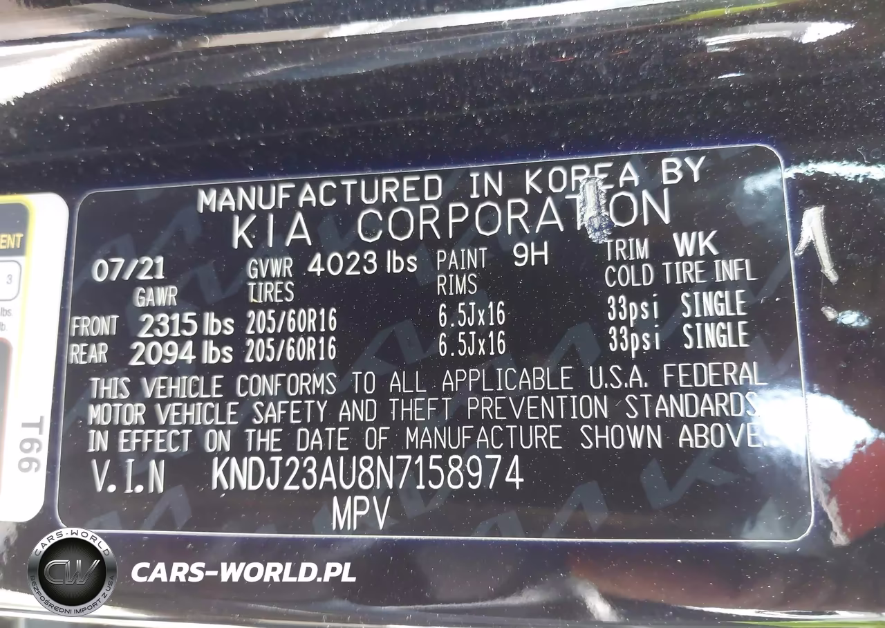 2022 Kia Soul Lx VIN:KNDJ23AU8N7158974 - 9