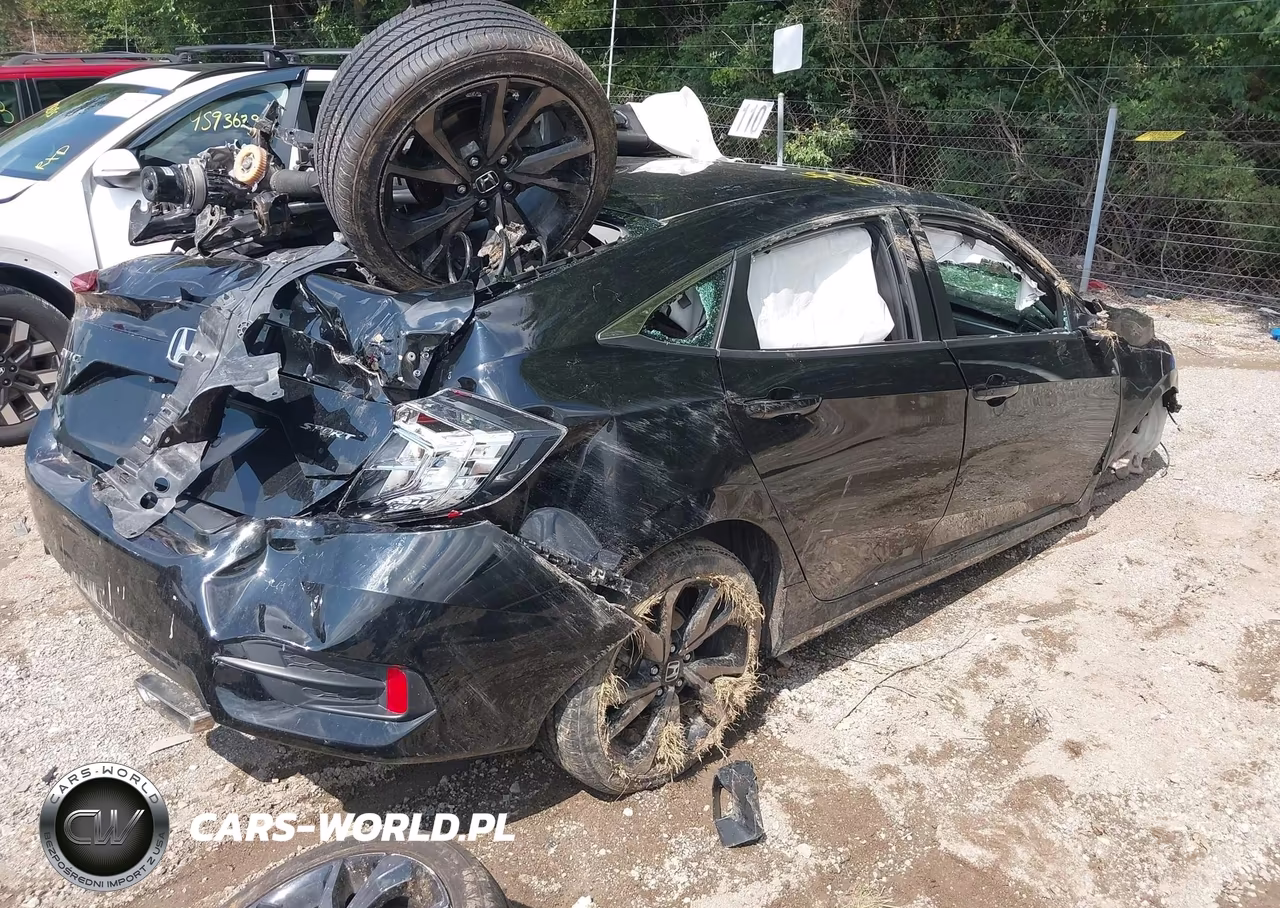 2019 Honda Civic Sport VIN:2HGFC2F88KH509098 - 4