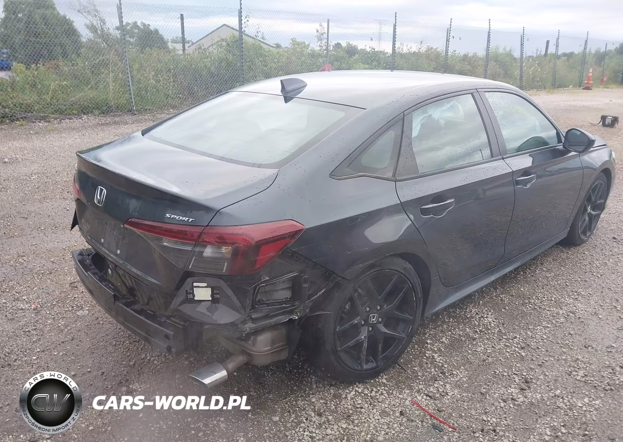2025 Honda Civic Sport VIN:2HGFE2F59SH513760 - 4