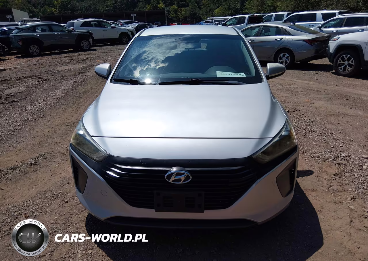 2018 Hyundai Ioniq Hybrid Blue VIN:KMHC65LC4JU075580 - 12