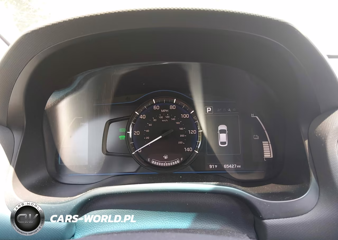 2018 Hyundai Ioniq Hybrid Blue VIN:KMHC65LC4JU075580 - 7