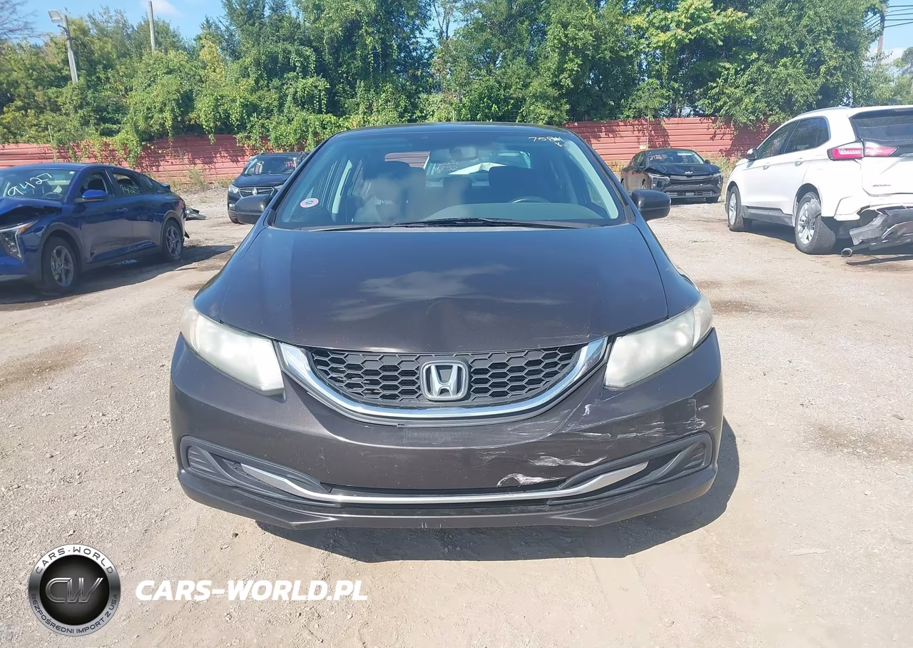 2014 Honda Civic Lx VIN:2HGFB2F50EH507584 - 12
