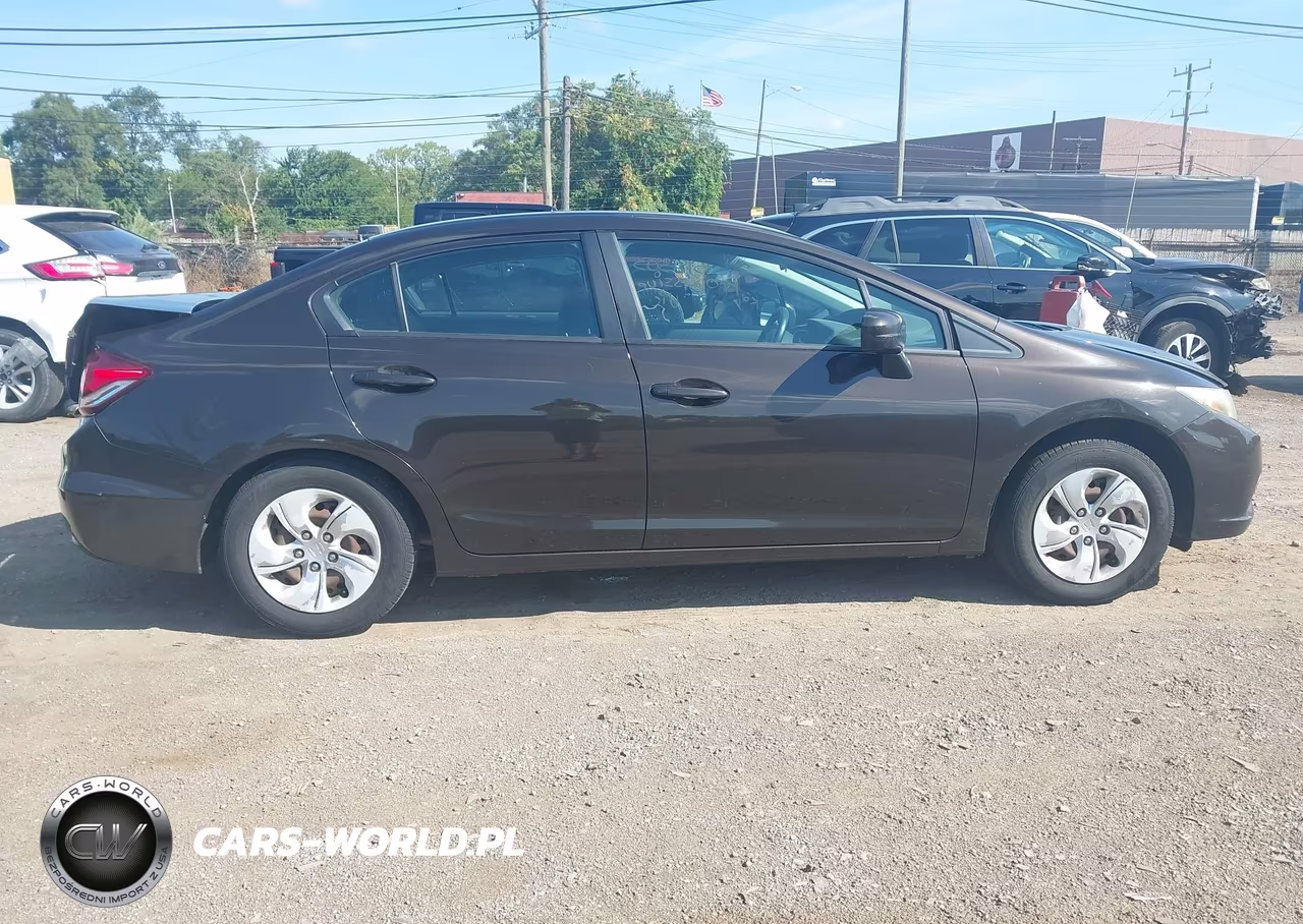 2014 Honda Civic Lx VIN:2HGFB2F50EH507584 - 13