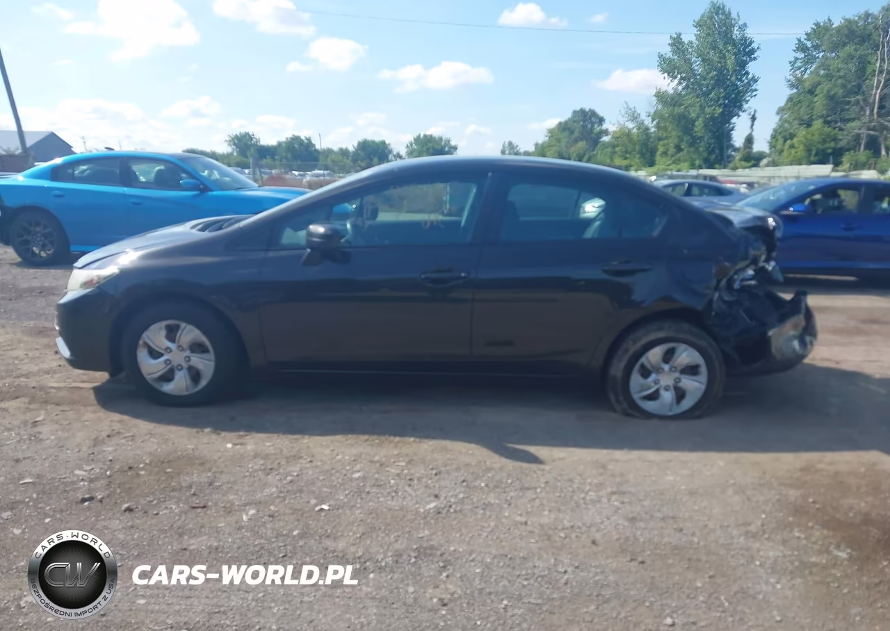2014 Honda Civic Lx VIN:2HGFB2F50EH507584 - 14