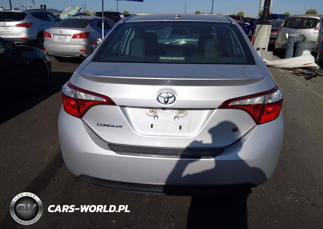 2016 Toyota Corolla S Plus VIN:5YFBURHE3GP481427 - 15