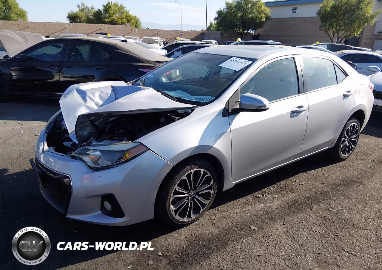 2016 Toyota Corolla S Plus VIN:5YFBURHE3GP481427 - 2