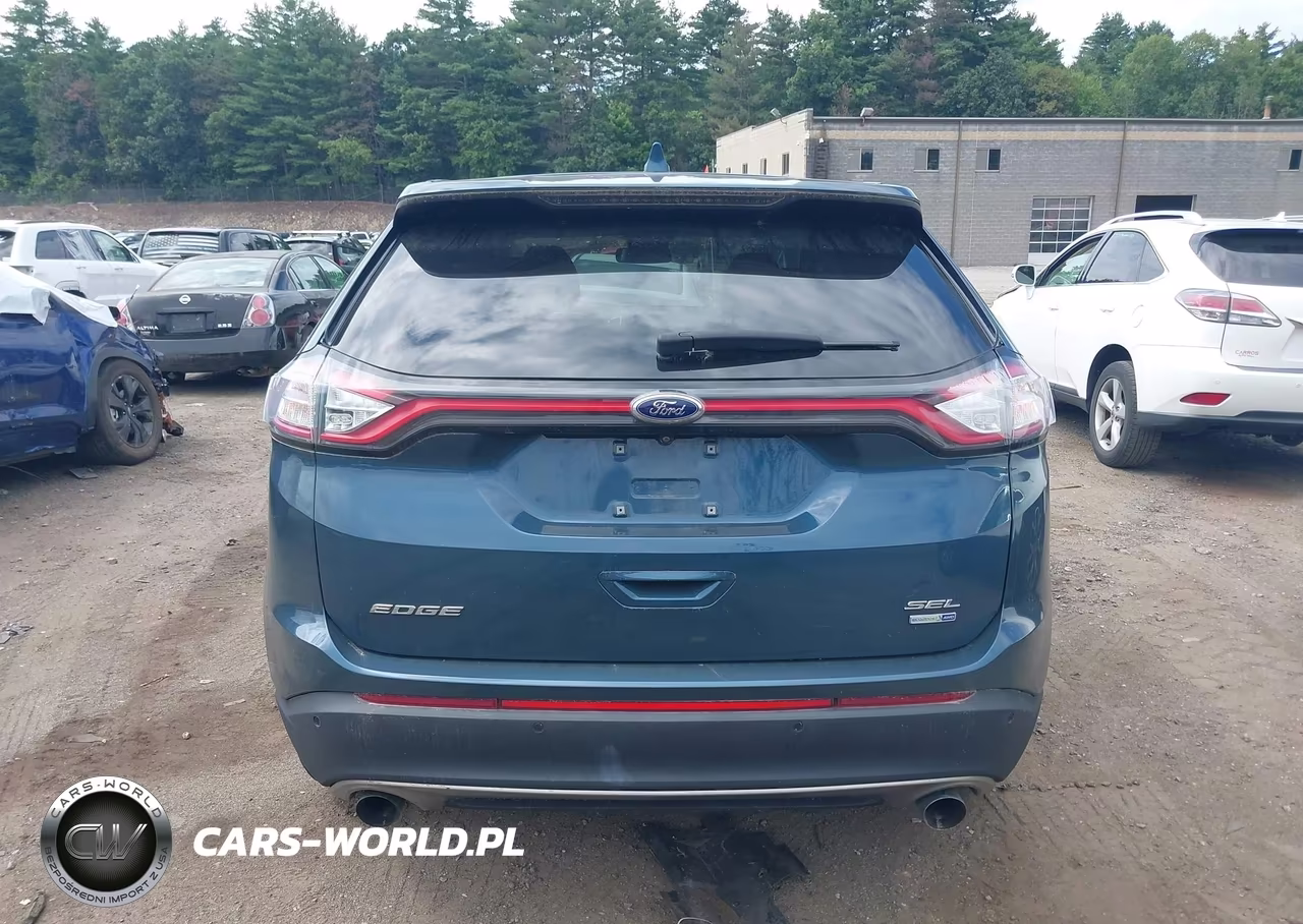2016 Ford Edge Sel VIN:2FMPK4J98GBC62012 - 16