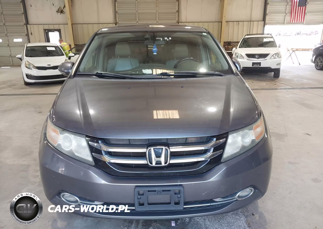 2014 Honda Odyssey Touring-Touring Elite VIN:5FNRL5H91EB136435 - 11