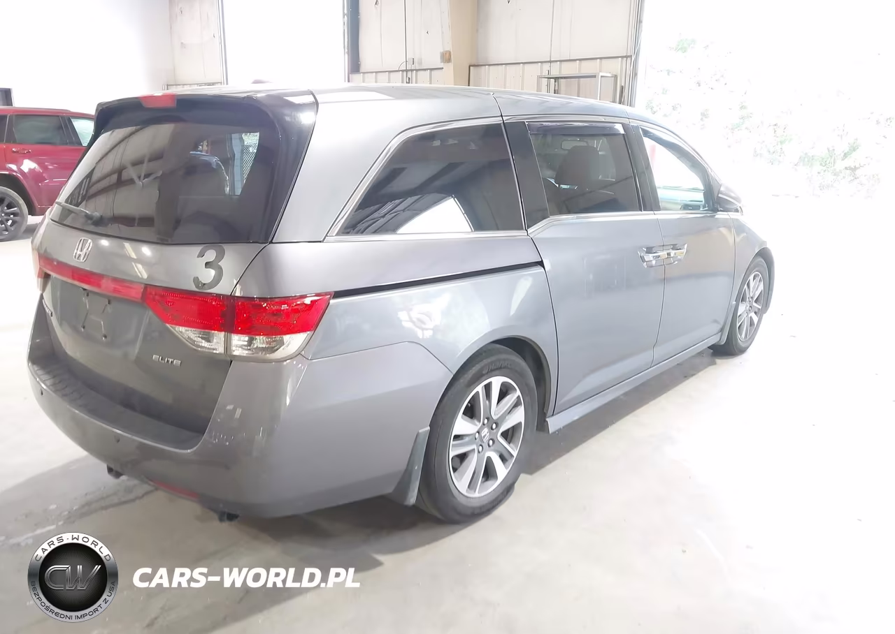 2014 Honda Odyssey Touring-Touring Elite VIN:5FNRL5H91EB136435 - 4