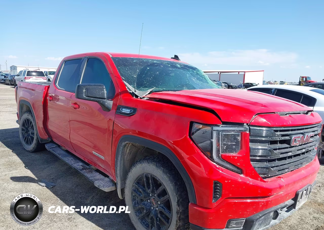 2023 GMC Sierra 1500 4Wd Short Box Elevation With 3Sb