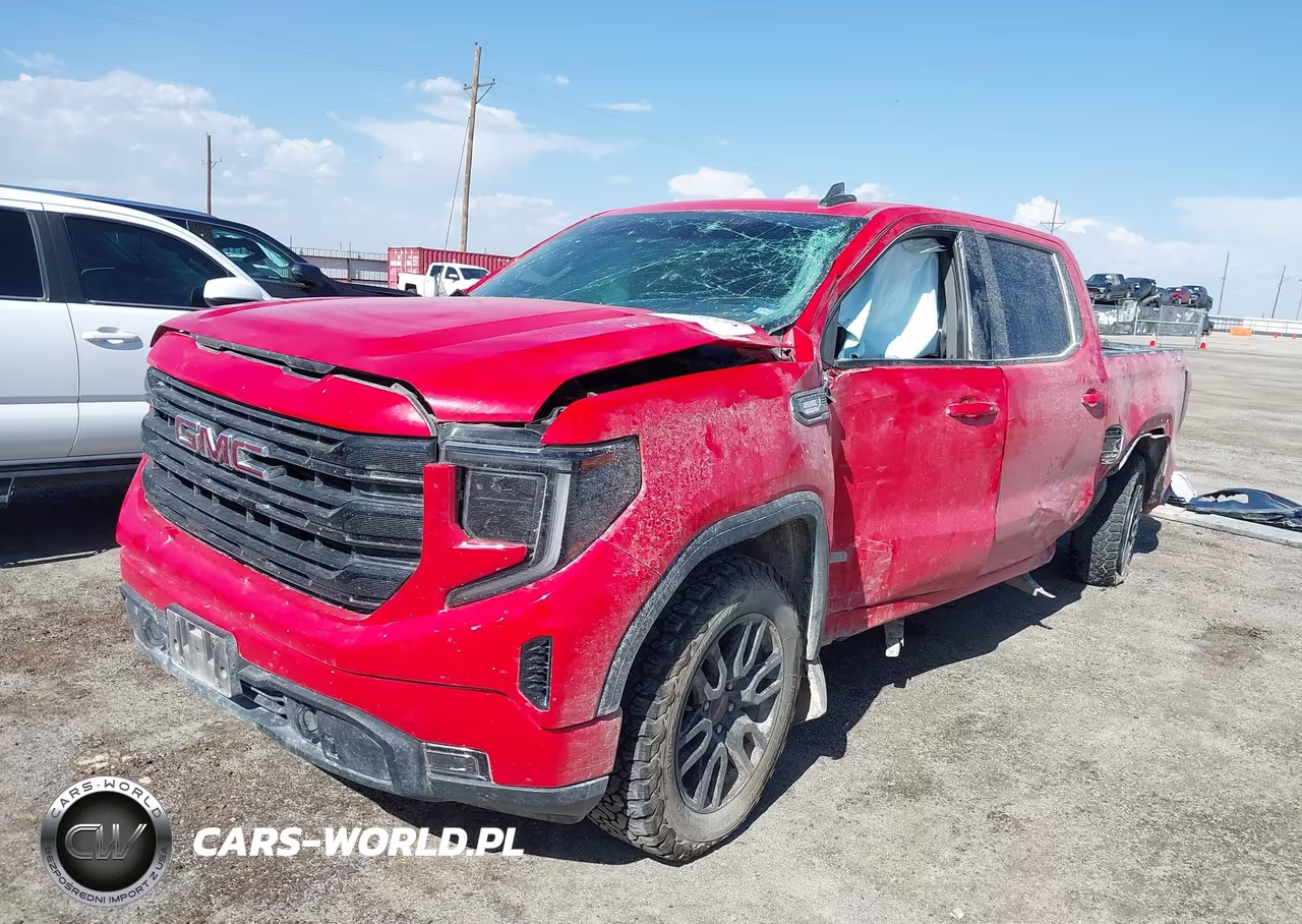 2023 GMC Sierra 1500 4Wd Short Box Elevation With 3Sb VIN:3GTUUCE88PG301224 - 2