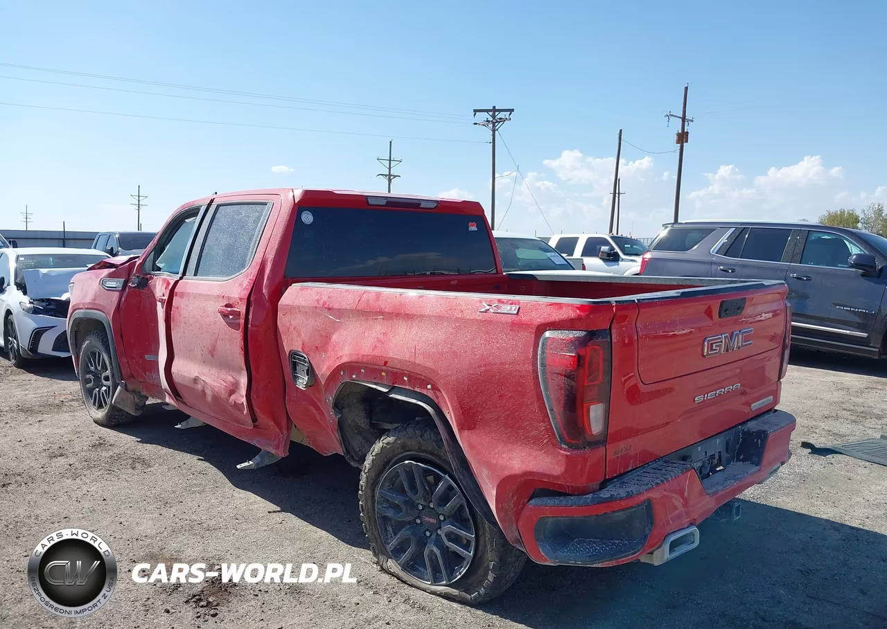 2023 GMC Sierra 1500 4Wd Short Box Elevation With 3Sb VIN:3GTUUCE88PG301224 - 3