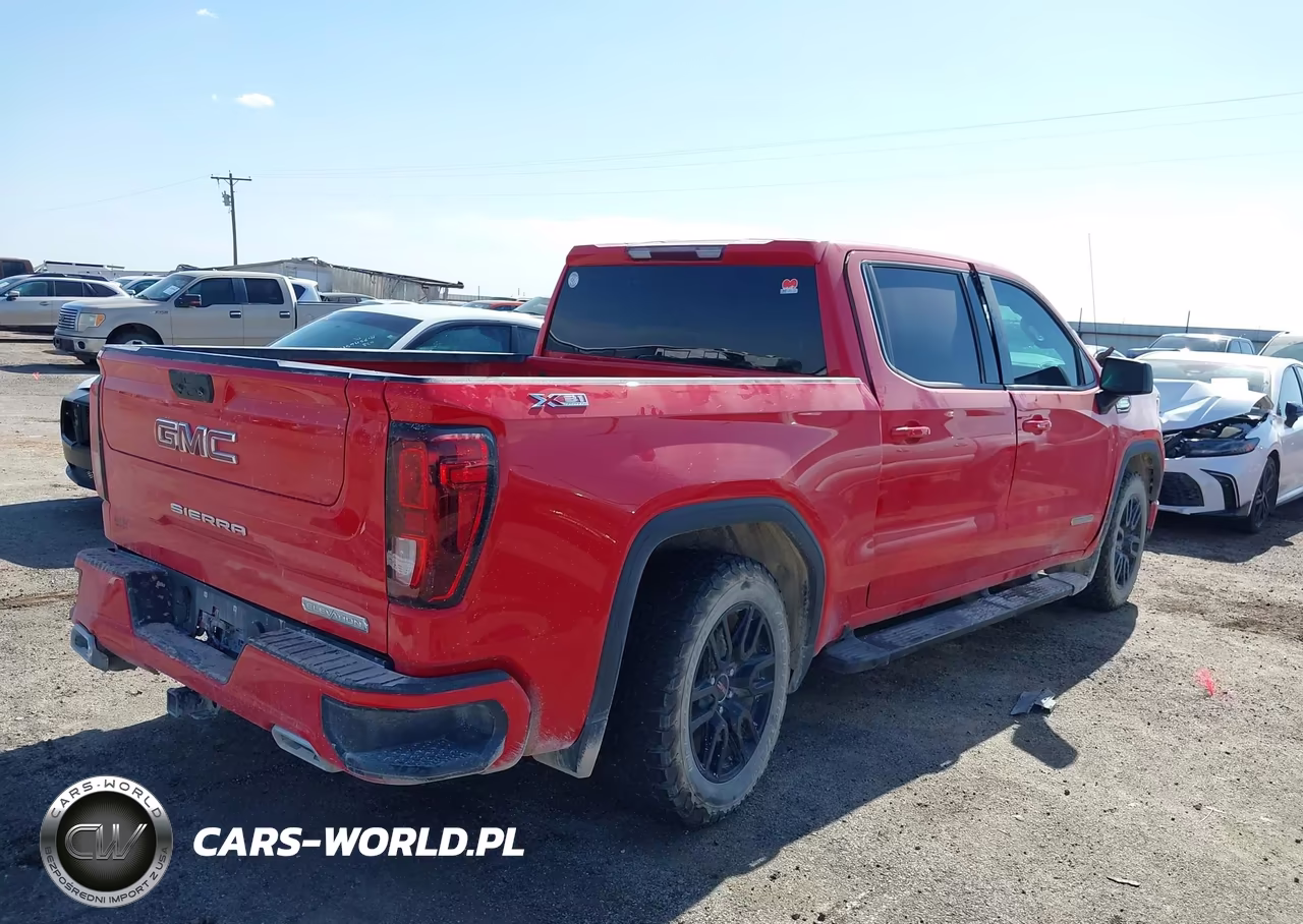 2023 GMC Sierra 1500 4Wd Short Box Elevation With 3Sb VIN:3GTUUCE88PG301224 - 4