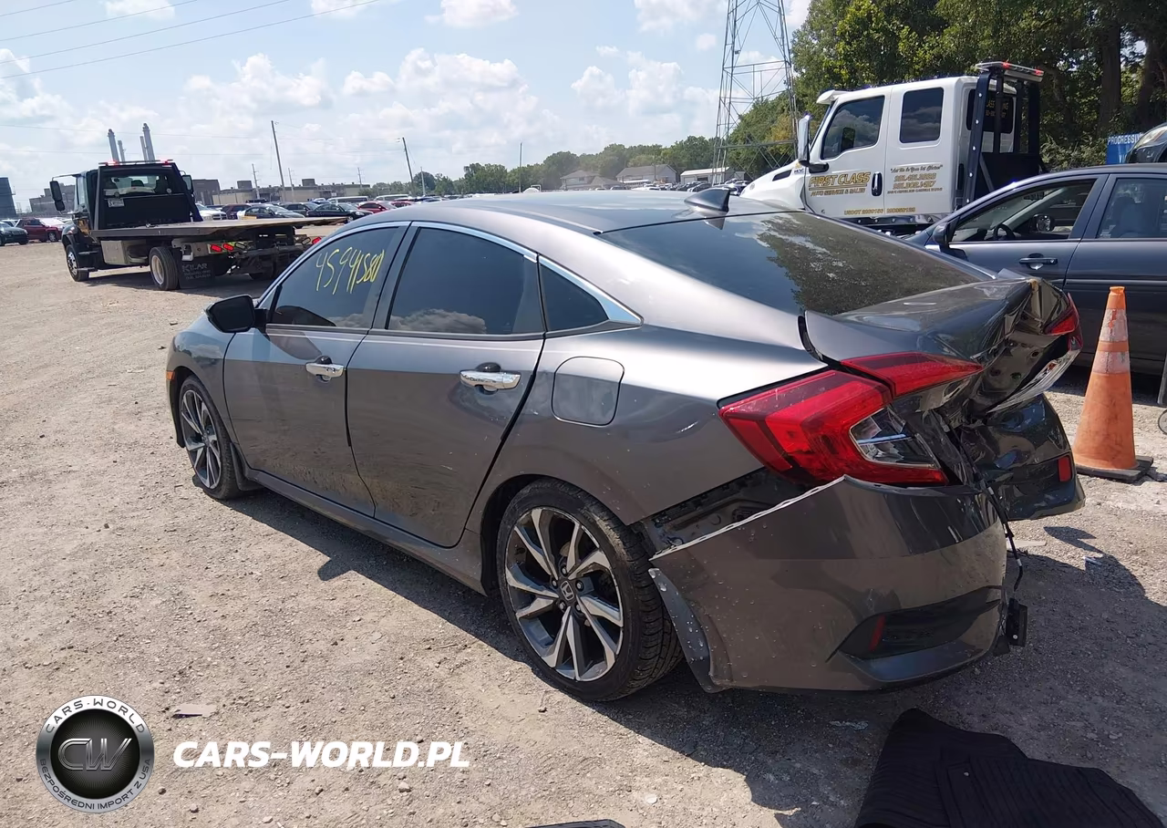 2019 Honda Civic Touring VIN:JHMFC1F94KX005773 - 3
