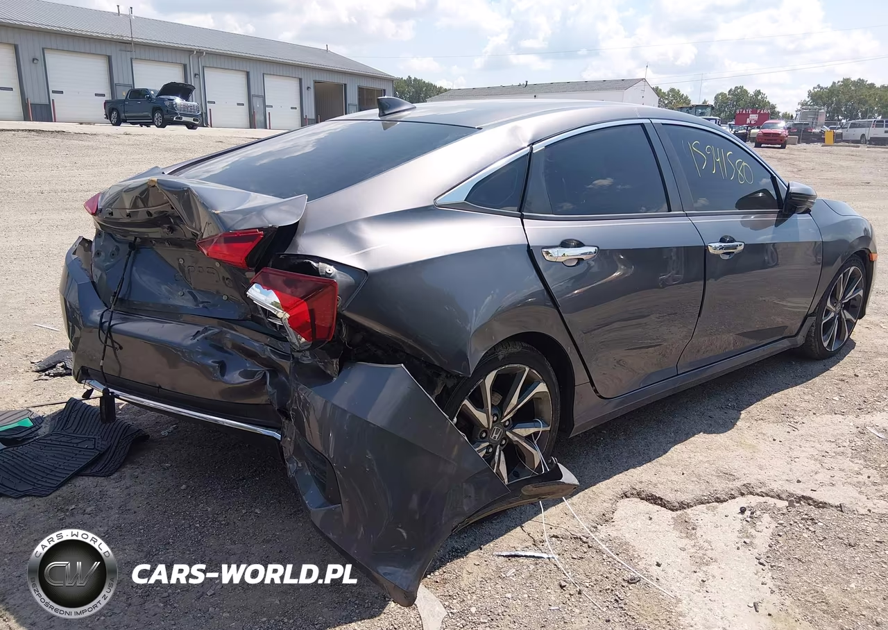 2019 Honda Civic Touring VIN:JHMFC1F94KX005773 - 4