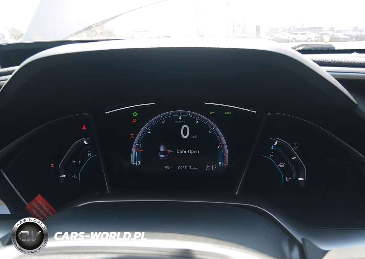 2019 Honda Civic Touring VIN:JHMFC1F94KX005773 - 7