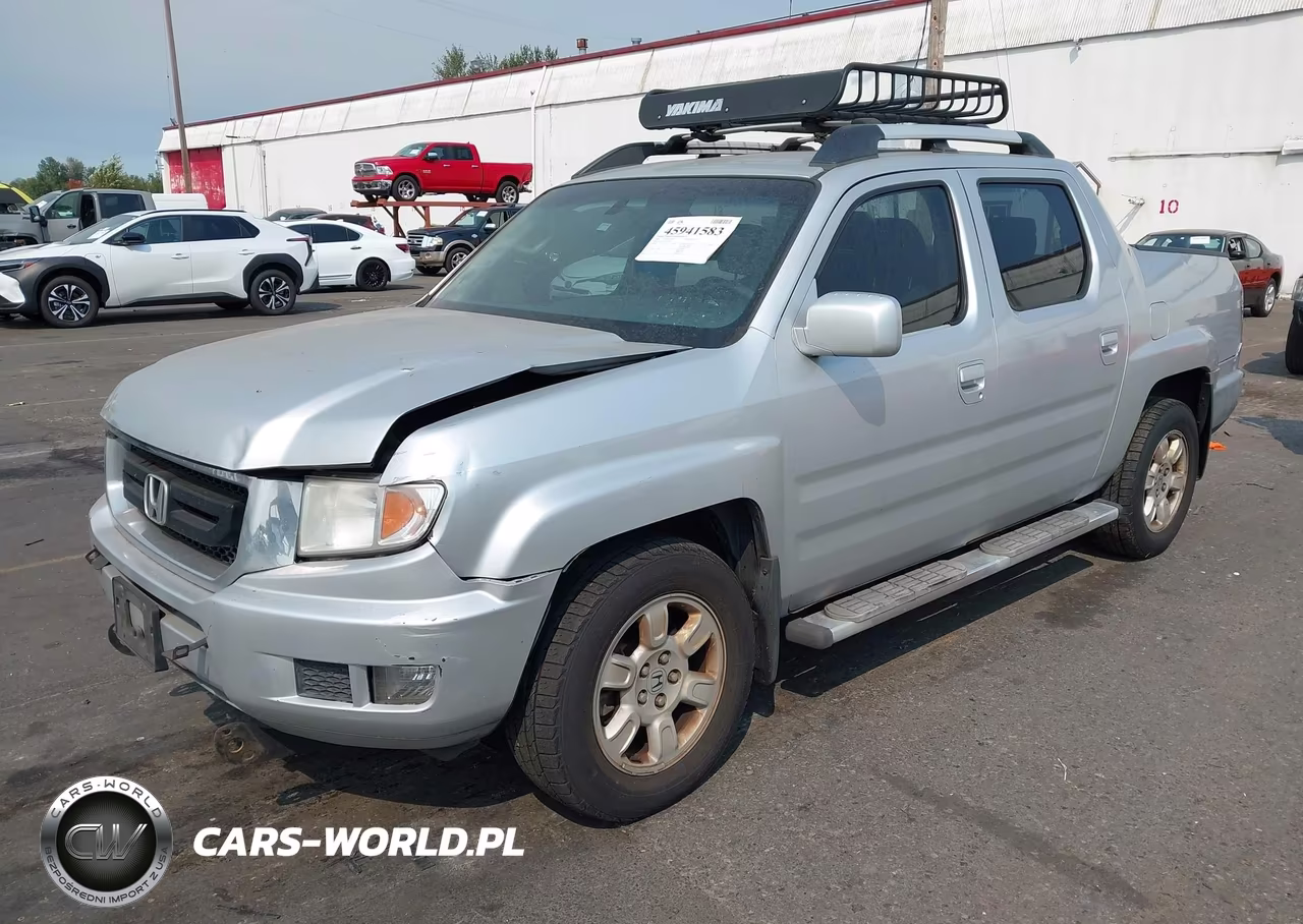 2009 Honda Ridgeline Rt VIN:5FPYK16259B107319 - 2