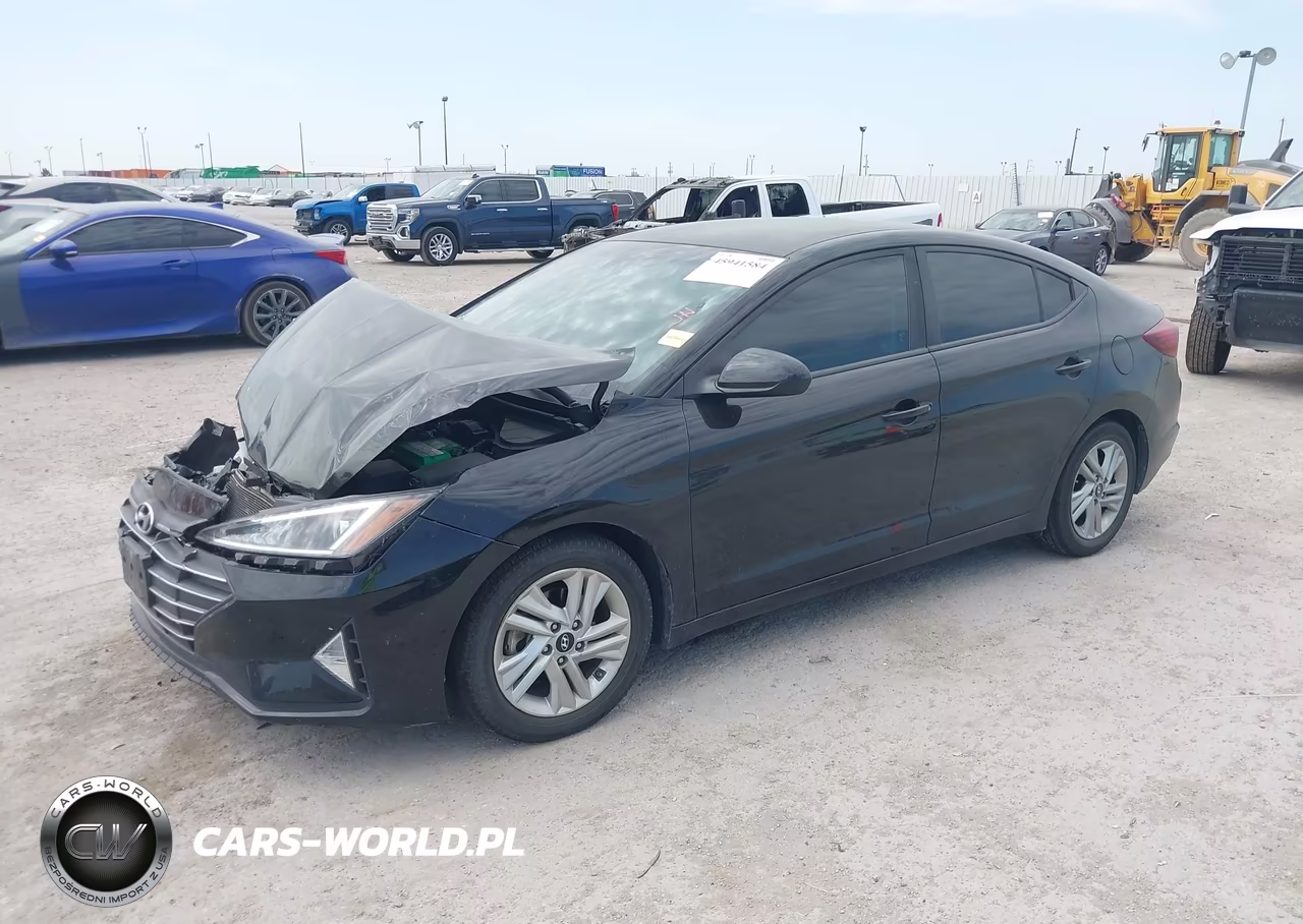 2020 Hyundai Elantra Sel VIN:KMHD84LF9LU028048 - 2