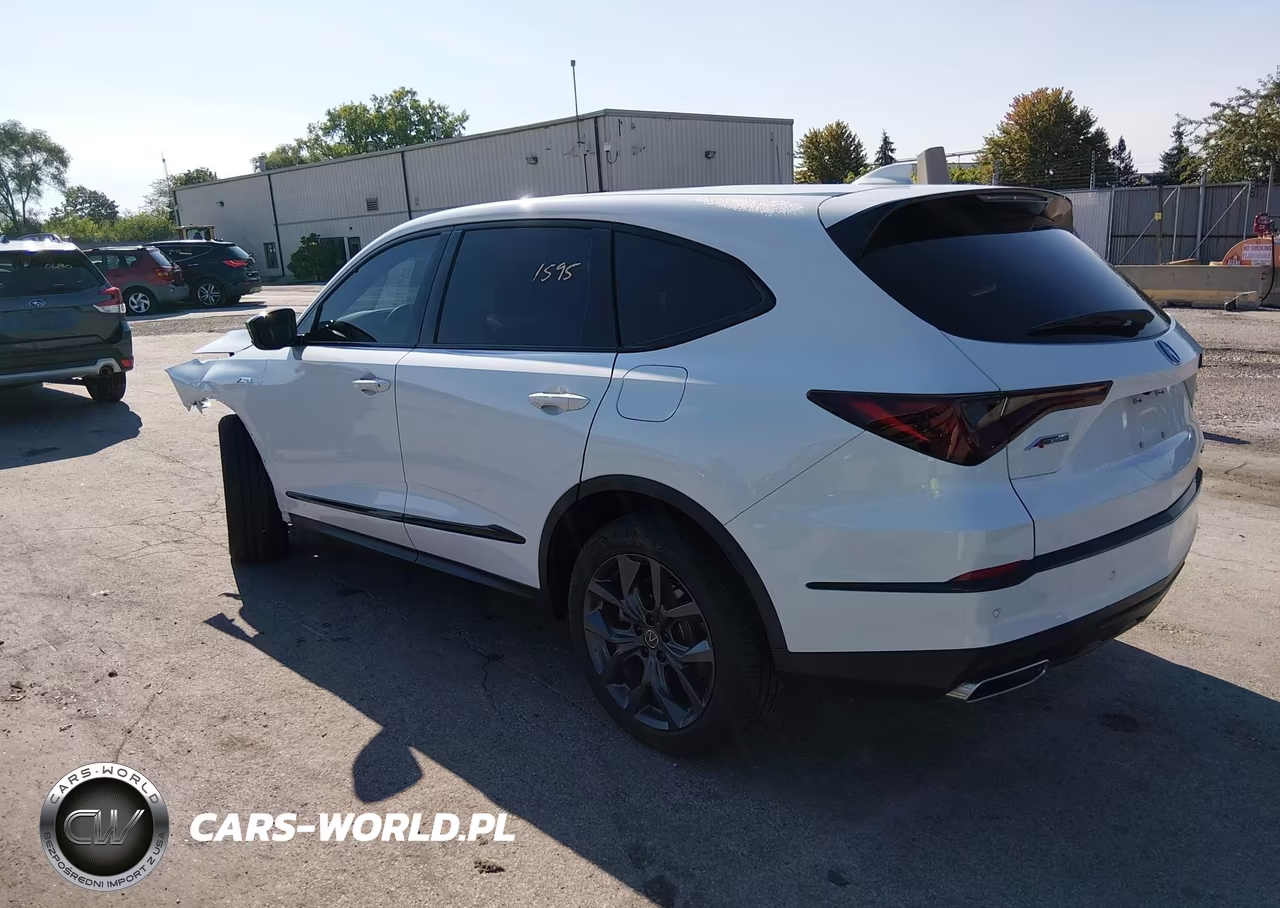 2022 Acura Mdx A-Spec Package VIN:5J8YE1H01NL023115 - 3