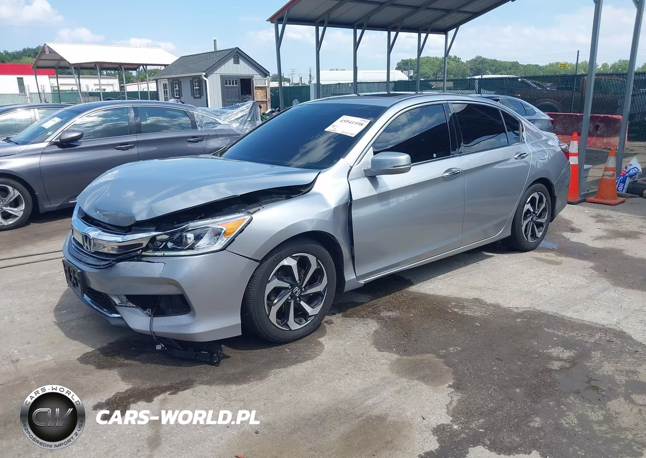 2017 Honda Accord Ex-L V6 VIN:1HGCR3F85HA024206 - 2