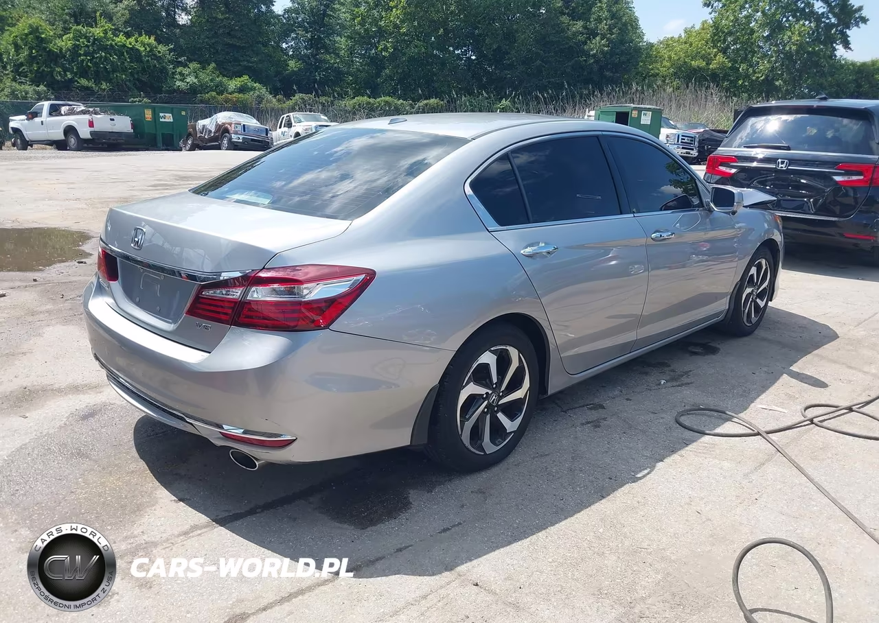 2017 Honda Accord Ex-L V6 VIN:1HGCR3F85HA024206 - 4