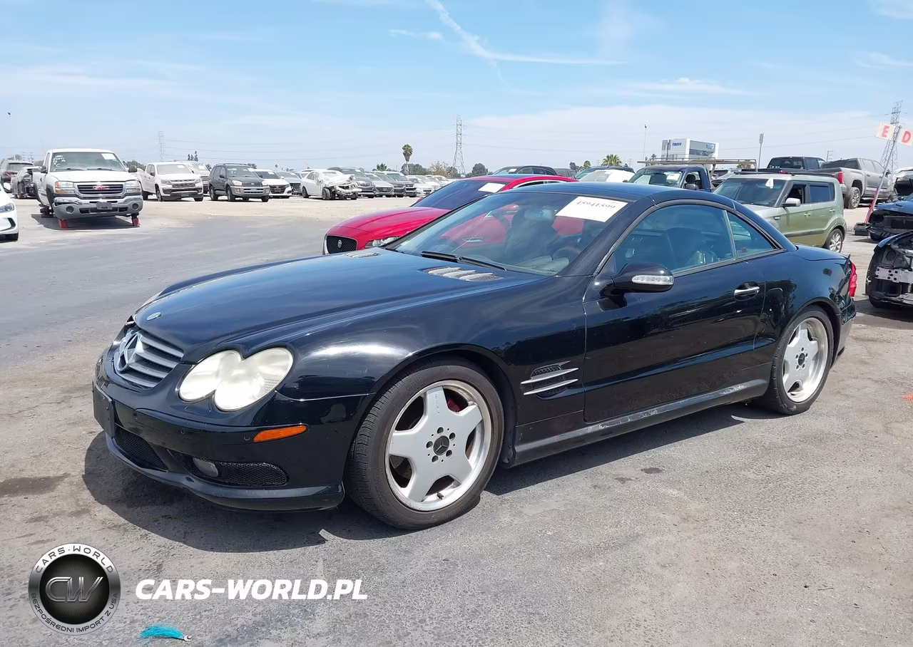 2003 Mercedes-Benz Sl 500 VIN:WDBSK75F23F018976 - 2