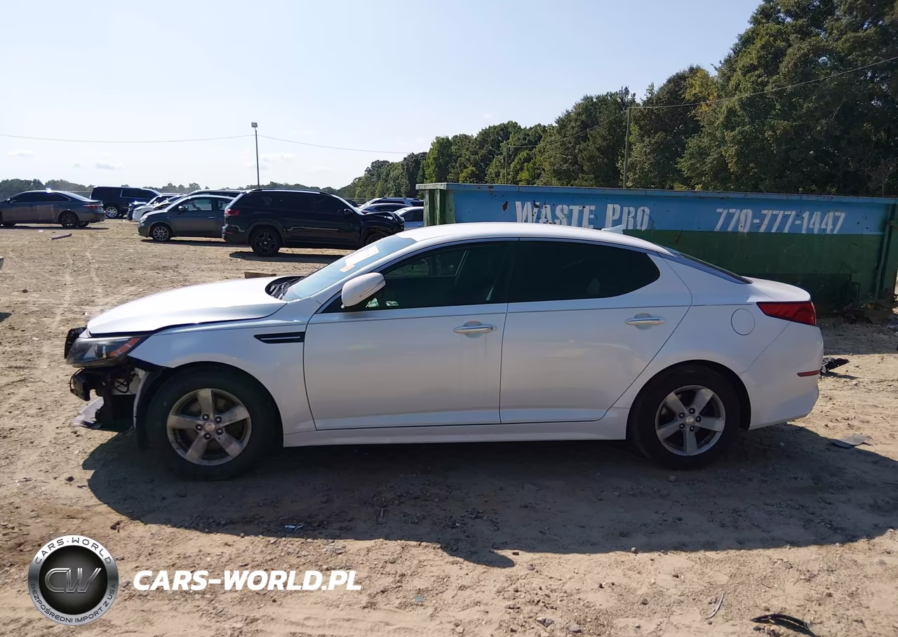 2014 Kia Optima Lx VIN:KNAGM4A74E5472988 - 15
