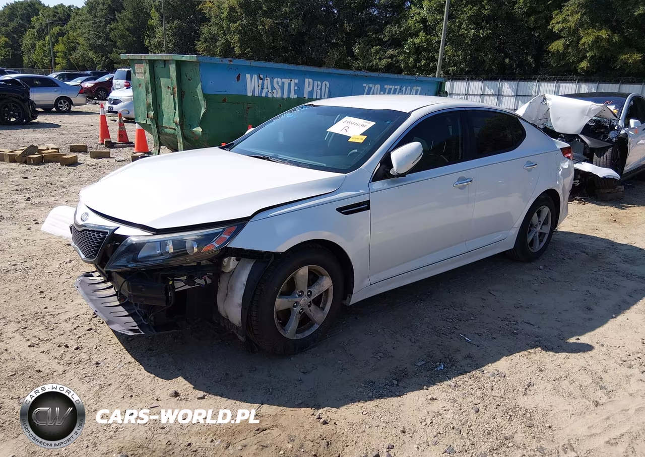 2014 Kia Optima Lx VIN:KNAGM4A74E5472988 - 2