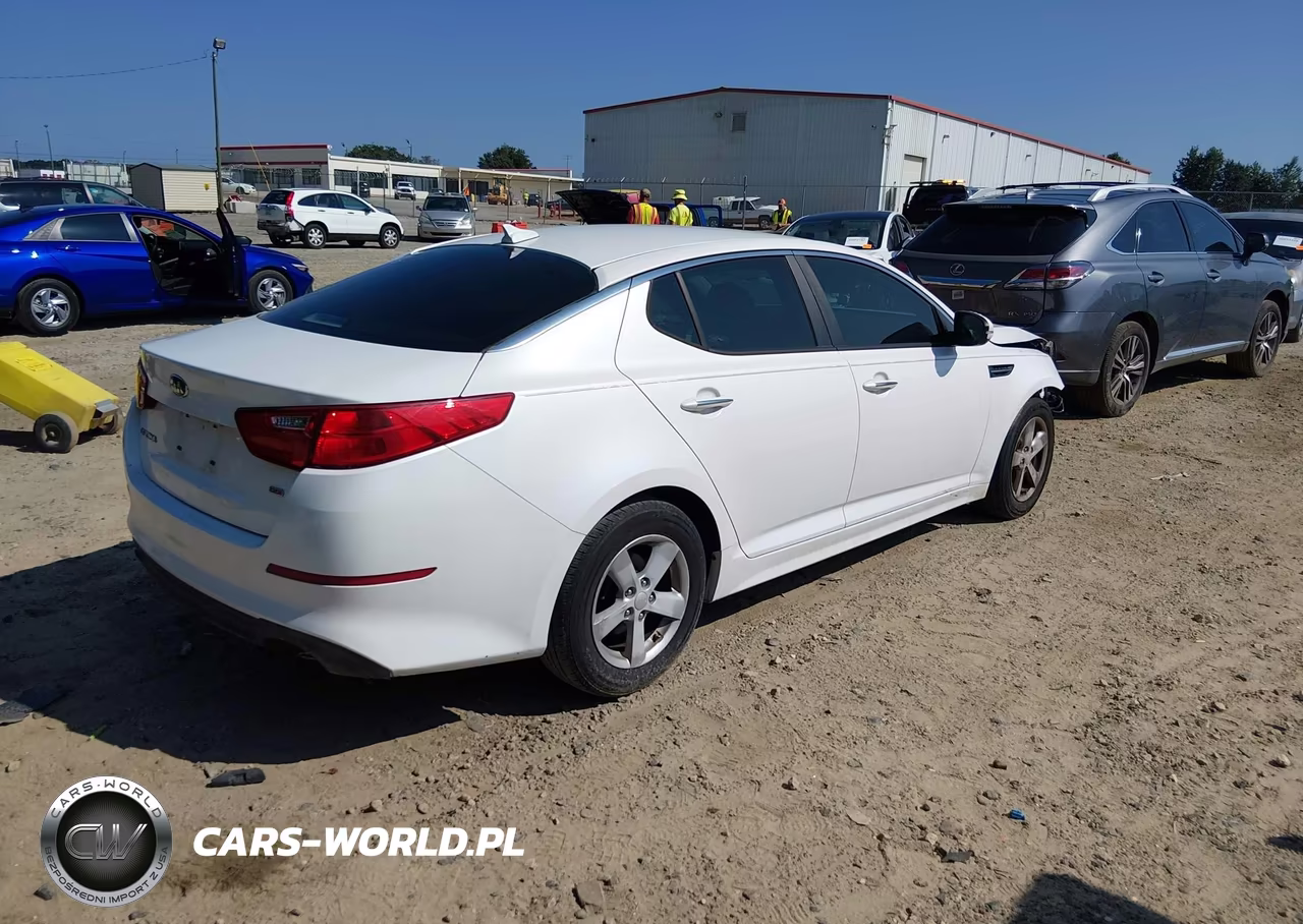 2014 Kia Optima Lx VIN:KNAGM4A74E5472988 - 4