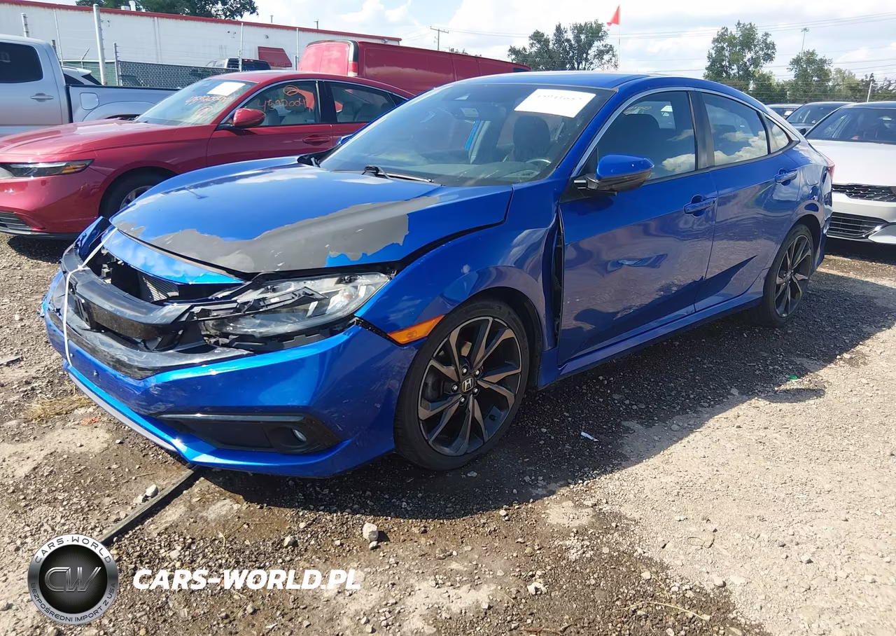 2019 Honda Civic Sport VIN:19XFC2F86KE001562 - 2