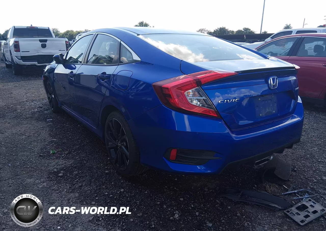 2019 Honda Civic Sport VIN:19XFC2F86KE001562 - 3
