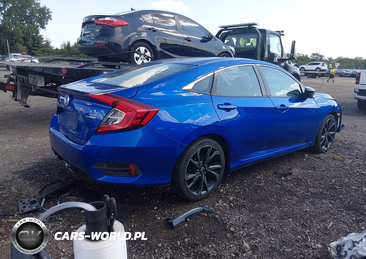 2019 Honda Civic Sport VIN:19XFC2F86KE001562 - 4