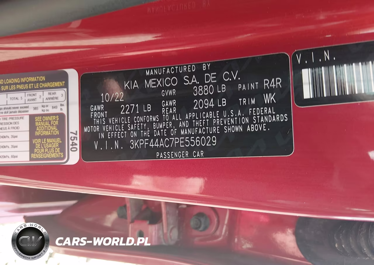 2023 Kia Forte Gt Manual VIN:3KPF44AC7PE556029 - 9