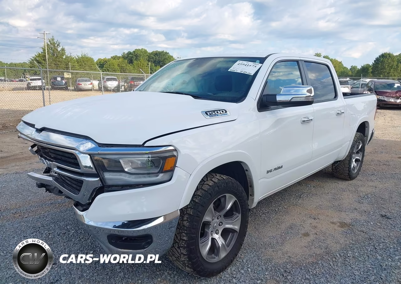 2021 Ram 1500 Laramie 4X4 5'7 Box VIN:1C6SRFJT8MN675623 - 2