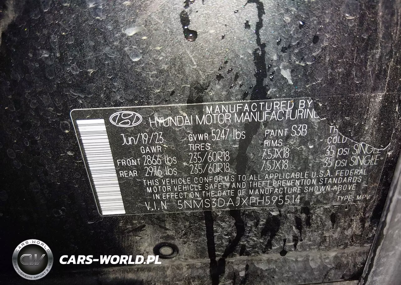 2023 Hyundai Santa Fe Sel VIN:5NMS3DAJXPH595514 - 9