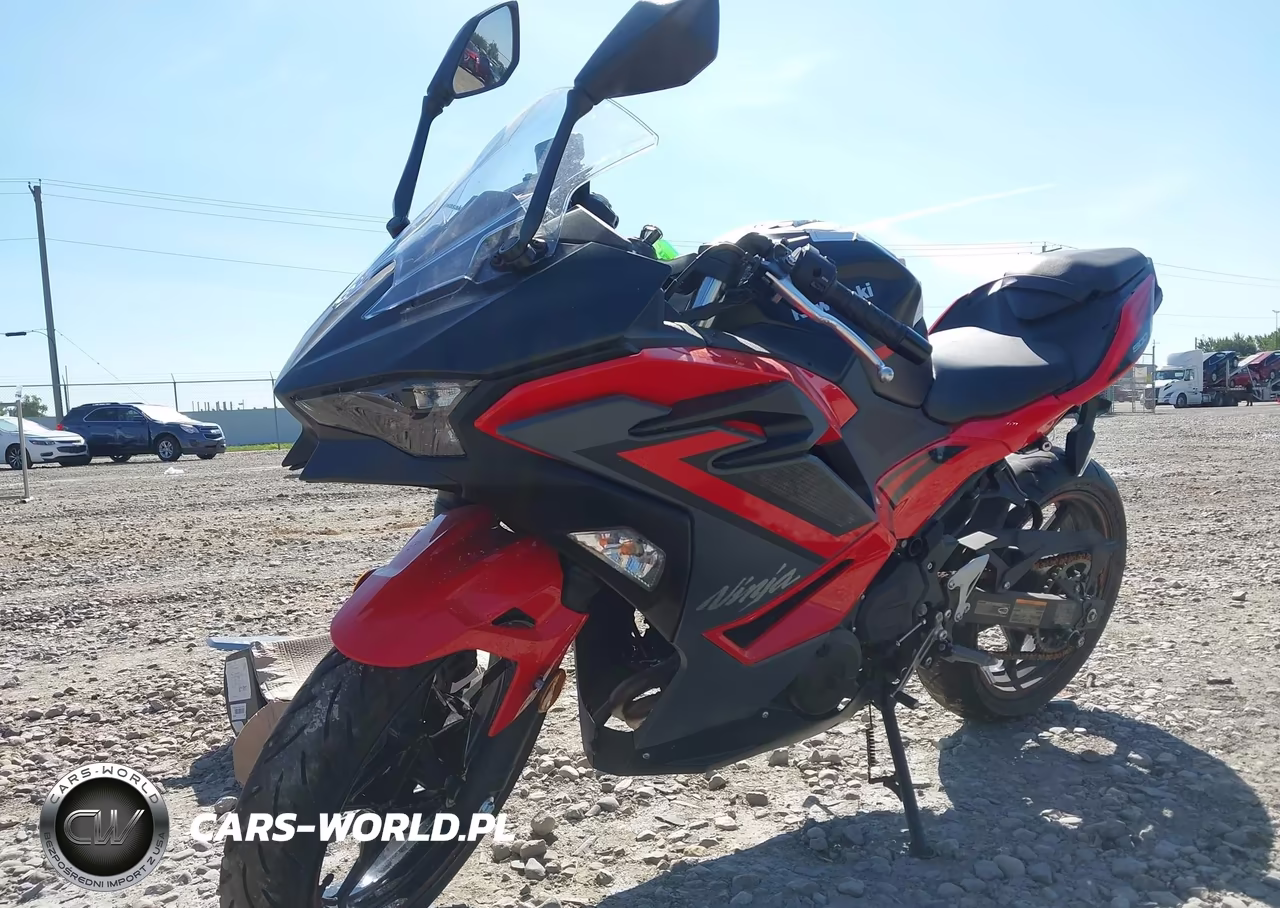 2024 Kawasaki Ex500 VIN:ML5EXGG16RDA09524 - 2