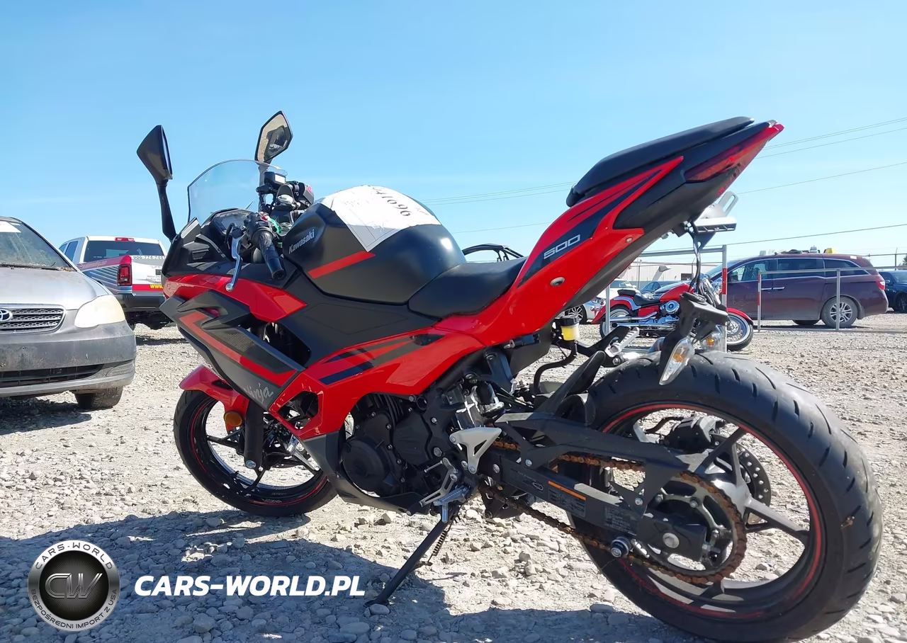 2024 Kawasaki Ex500 VIN:ML5EXGG16RDA09524 - 3