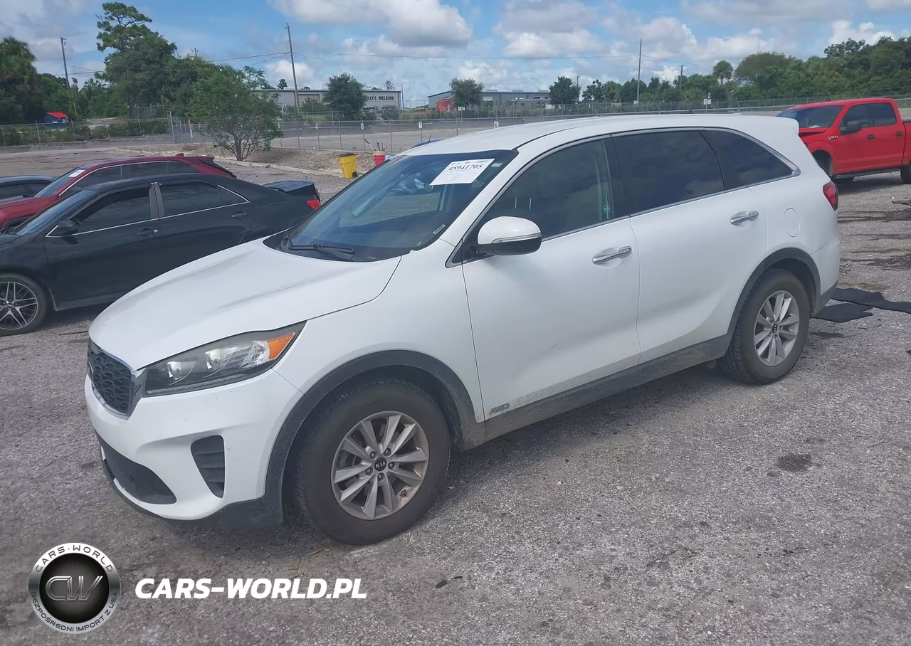 2019 Kia Sorento 3.3L Lx VIN:5XYPGDA51KG485886 - 2