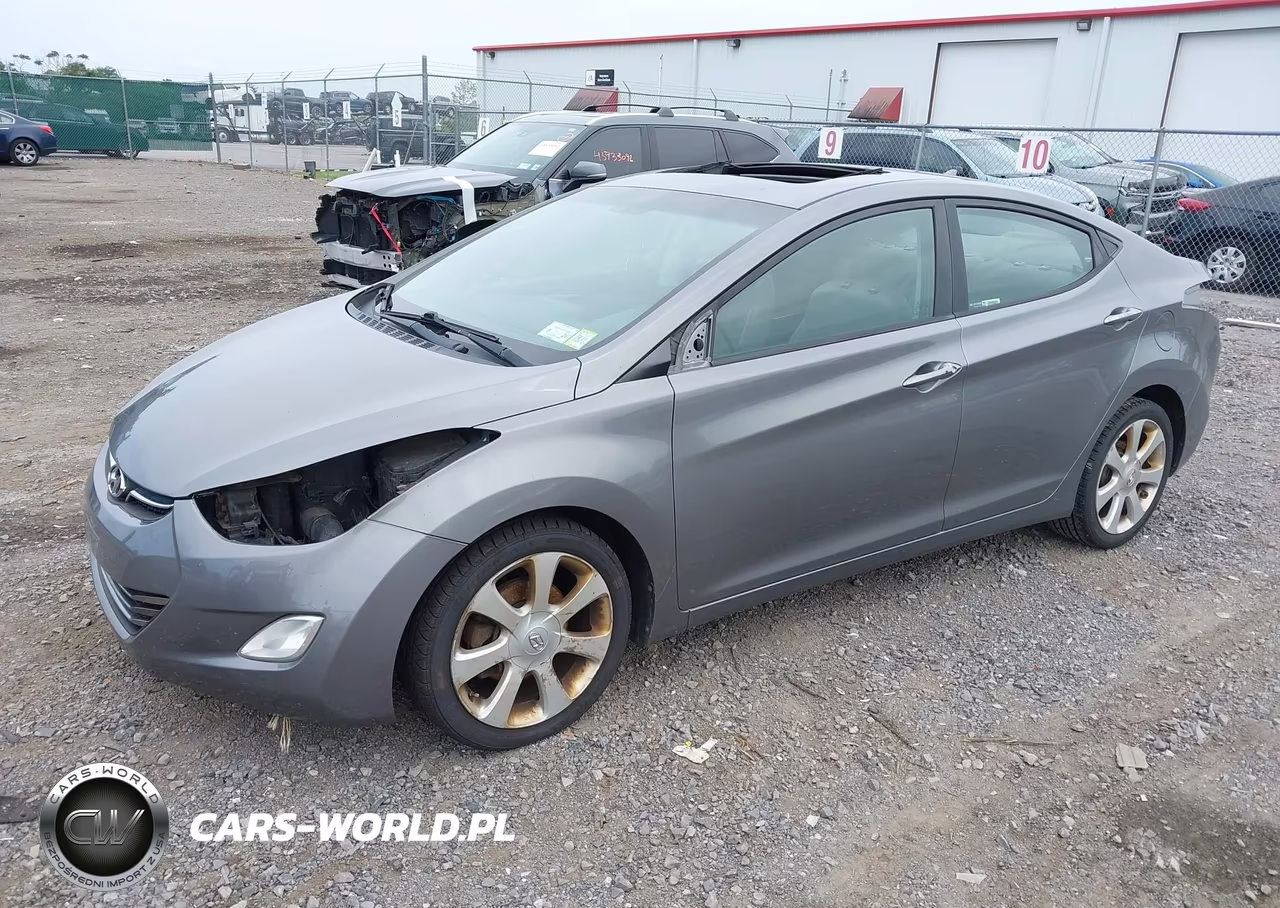 2013 Hyundai Elantra Limited VIN:5NPDH4AE7DH272145 - 2