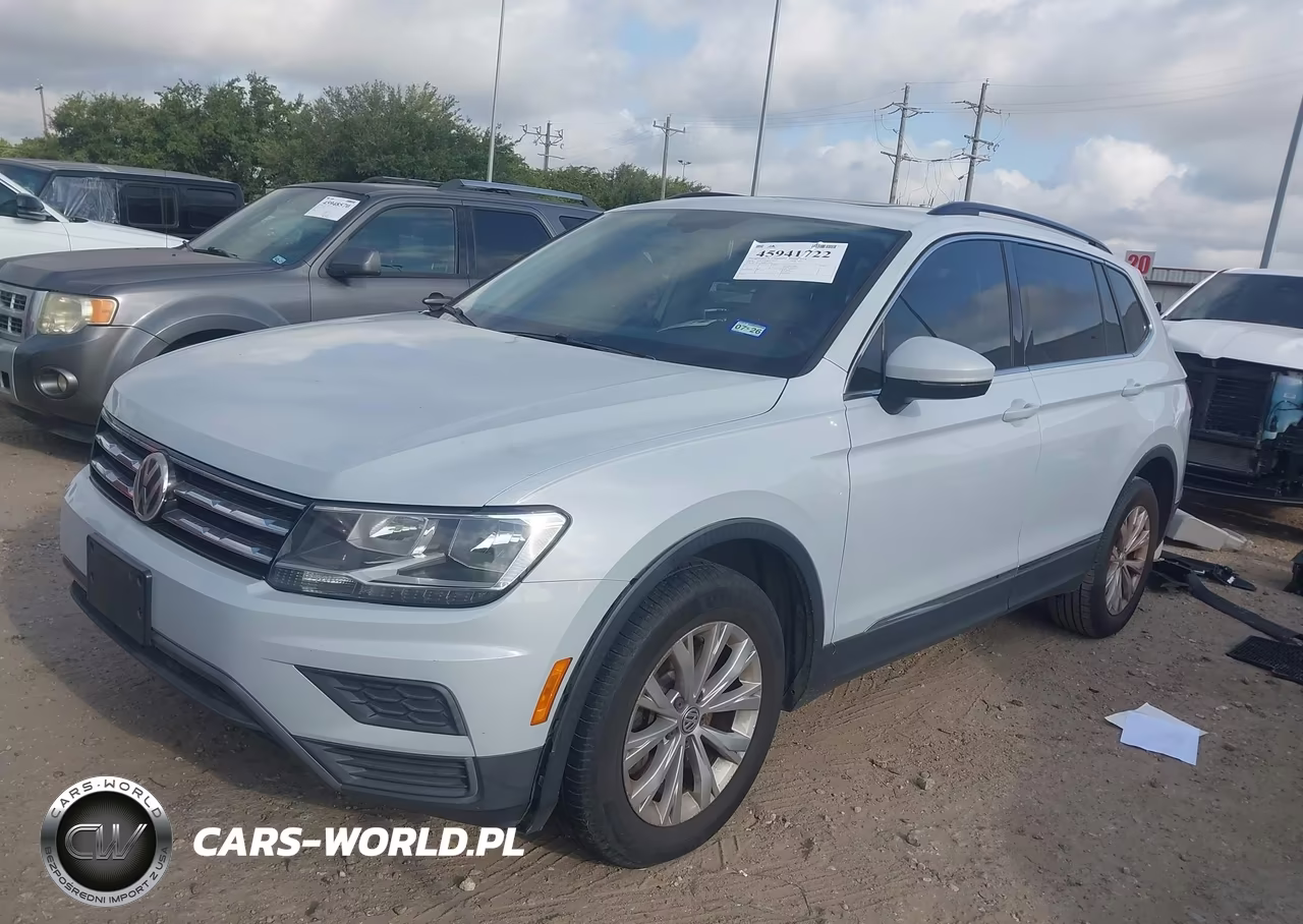 2018 Volkswagen Tiguan 2.0T Se-2.0T Sel VIN:3VV3B7AX8JM172191 - 2