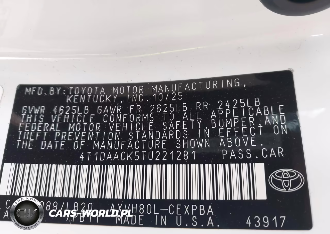 2026 Toyota Camry Xse VIN:4T1DAACK5TU221281 - 9