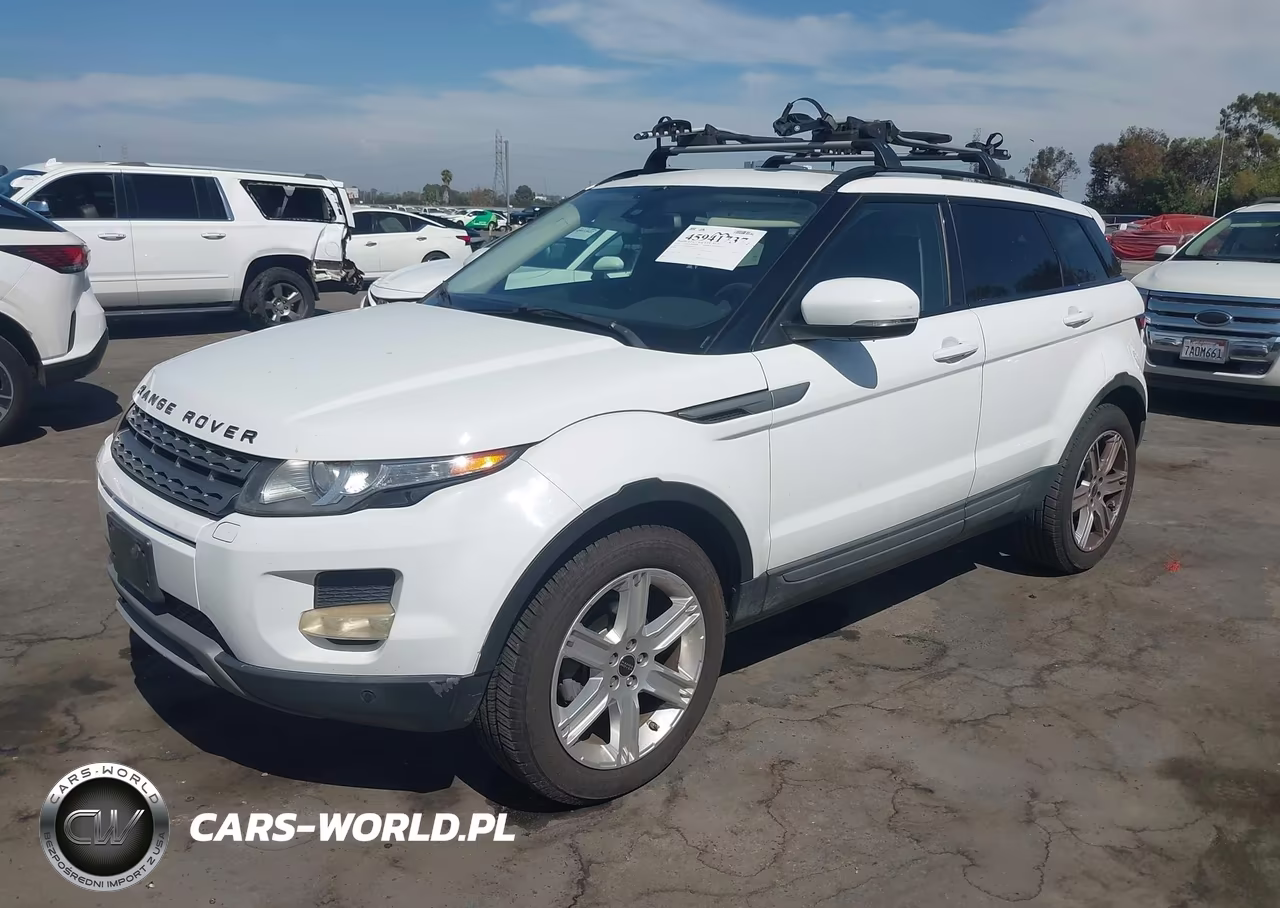 2012 Land Rover Range Rover Evoque Pure Plus VIN:SALVP2BG8CH684625 - 2