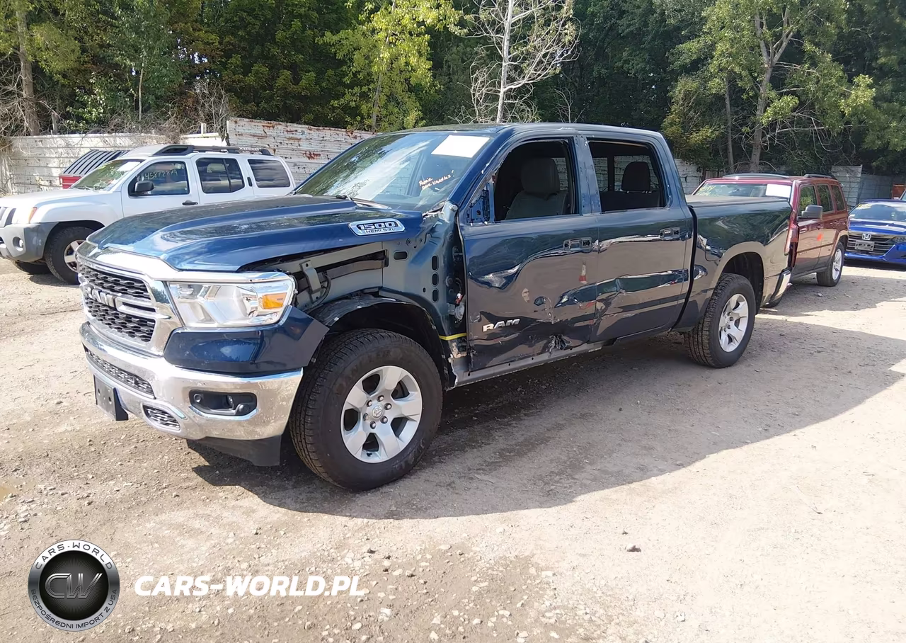 2022 Ram 1500 Big Horn 4X4 5'7 Box VIN:1C6SRFFT7NN302969 - 2