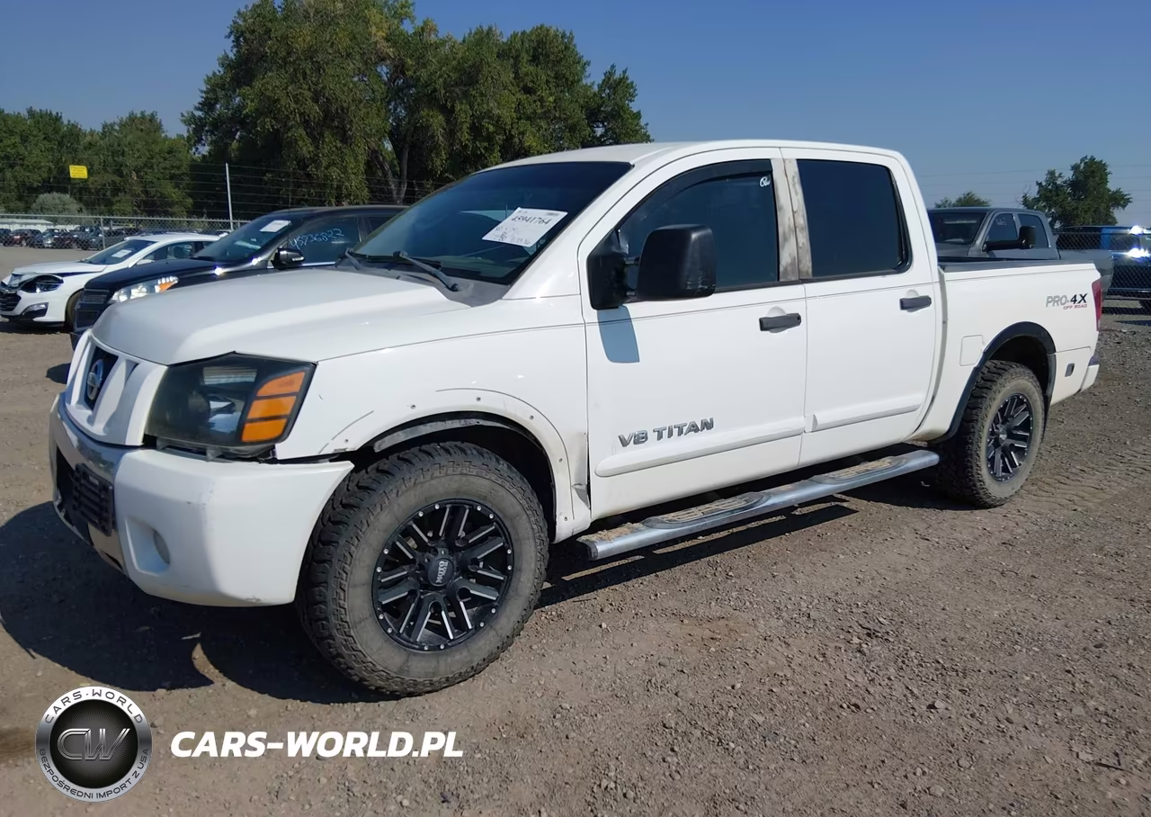 2008 Nissan Titan Pro-4X VIN:1N6BA07CX8N321755 - 2