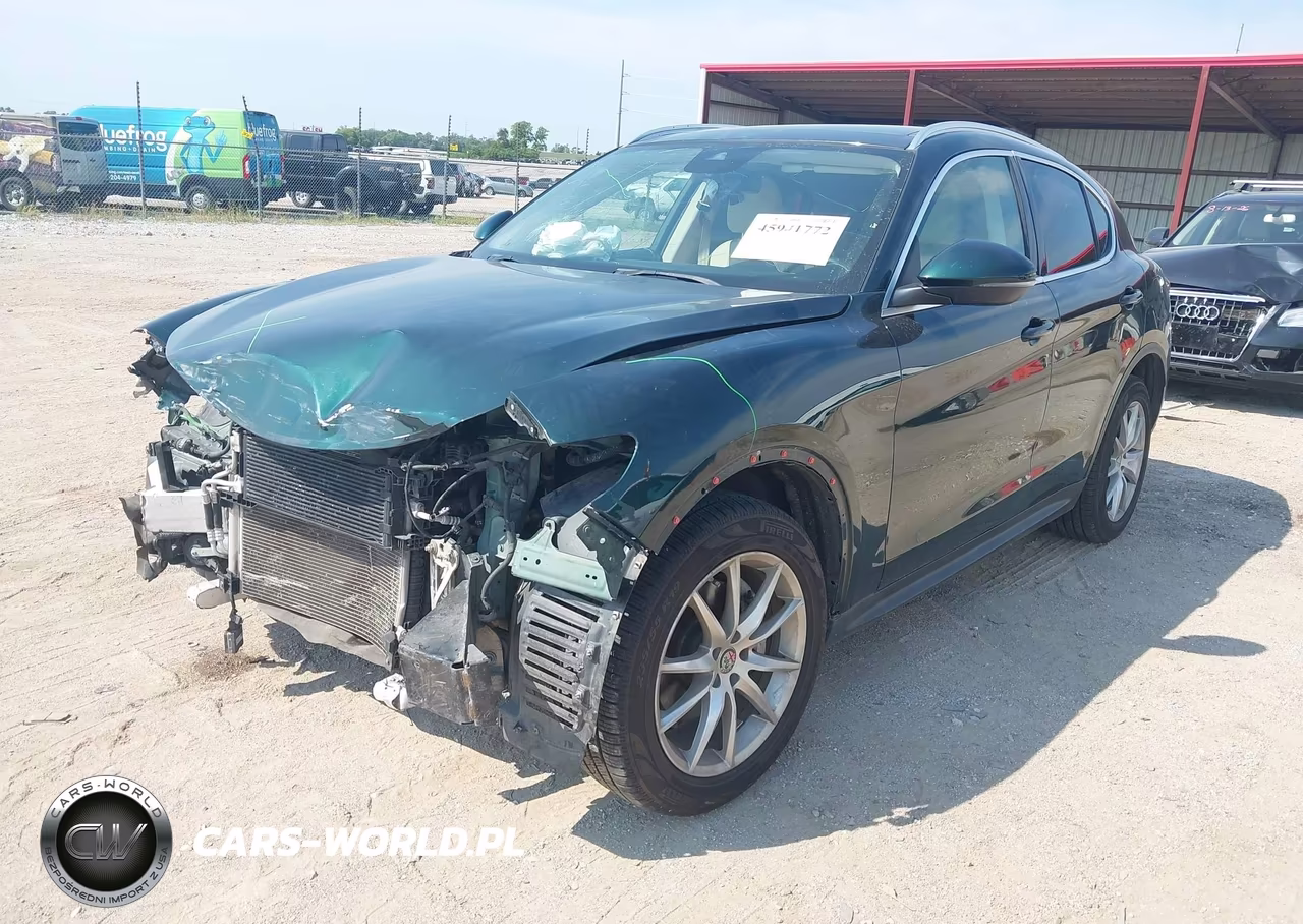 2019 Alfa Romeo Stelvio Ti Lusso Awd VIN:ZASPAKBN6K7C33284 - 2