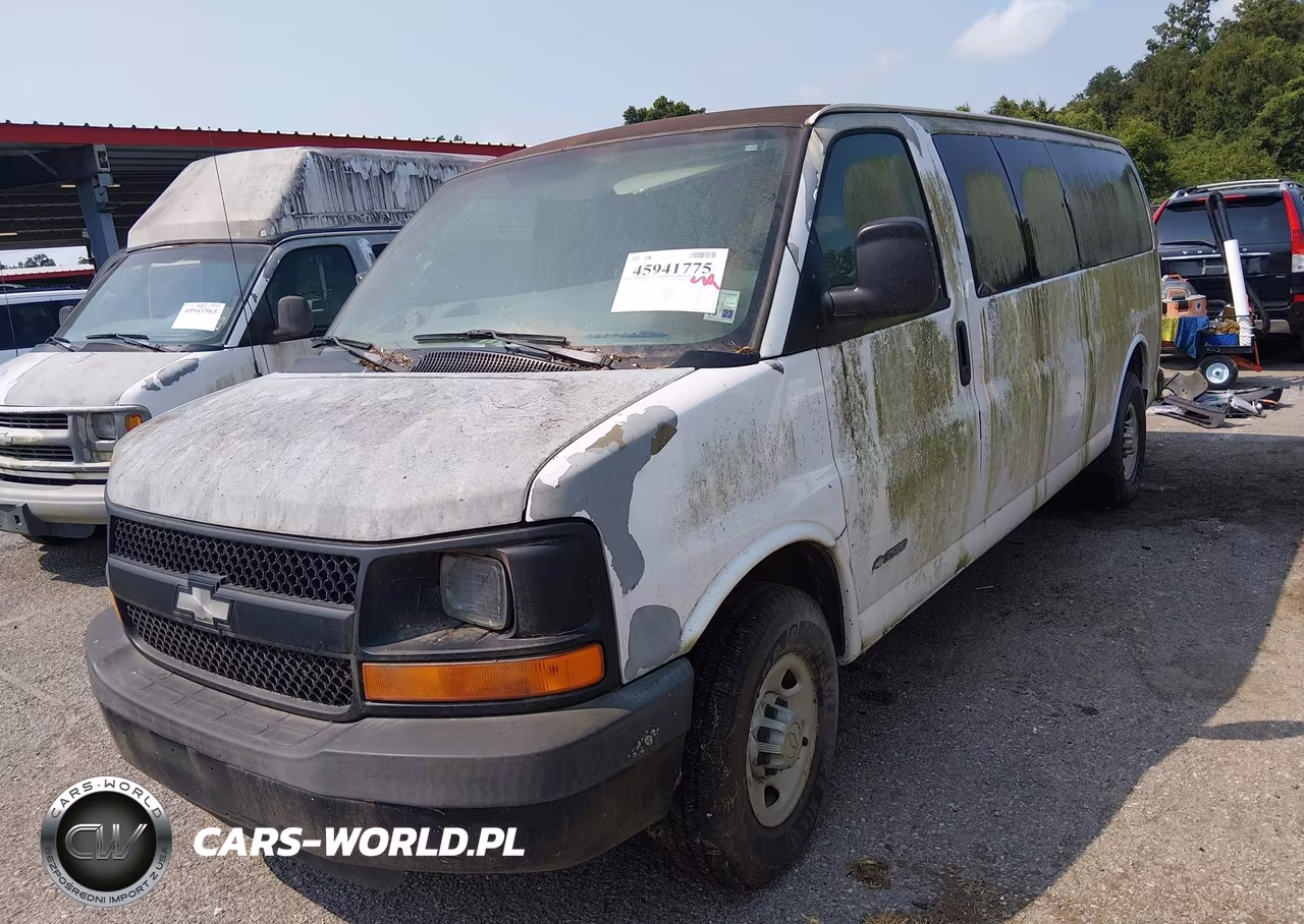2005 Chevrolet Express Passenger VIN:1GAHG39U851263675 - 2