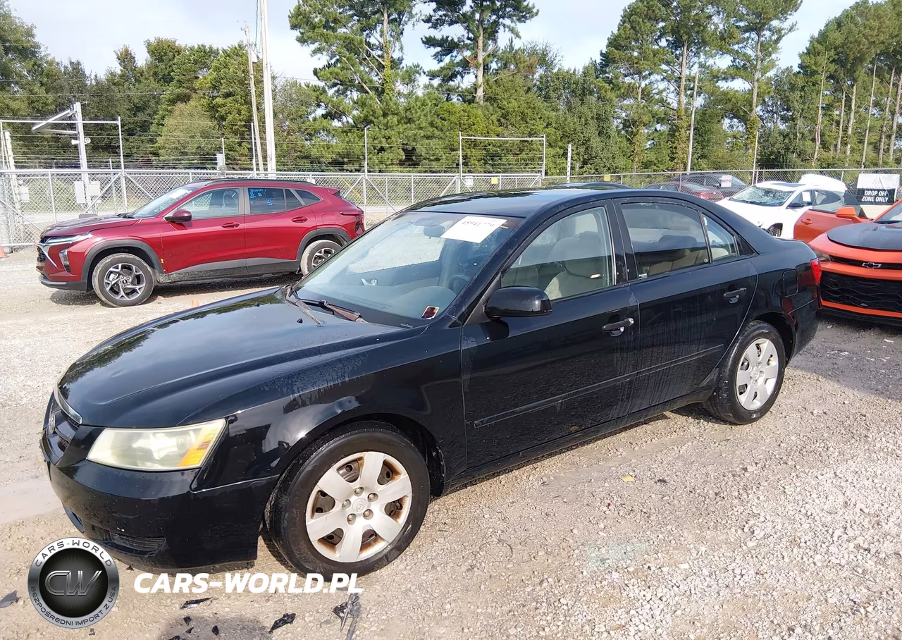 2007 Hyundai Sonata Gls-Gls W-Xm VIN:5NPET46C57H198349 - 2