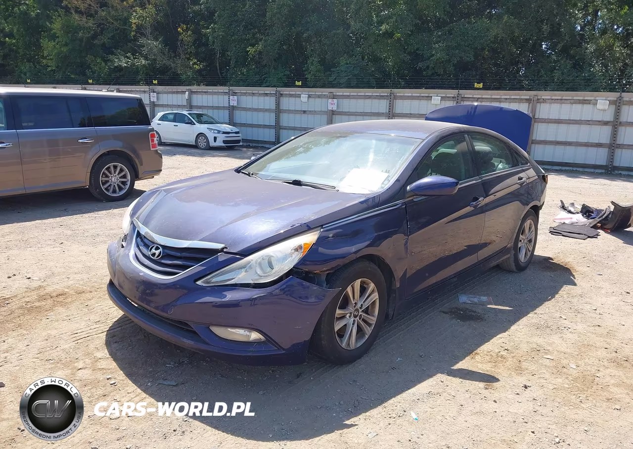 2013 Hyundai Sonata Gls VIN:5NPEB4AC2DH537347 - 2