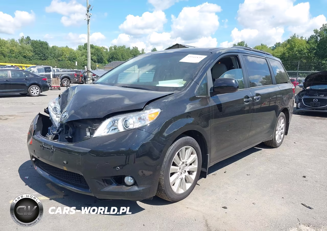 2015 Toyota Sienna Xle 7 Passenger VIN:5TDDK3DC1FS117030 - 2